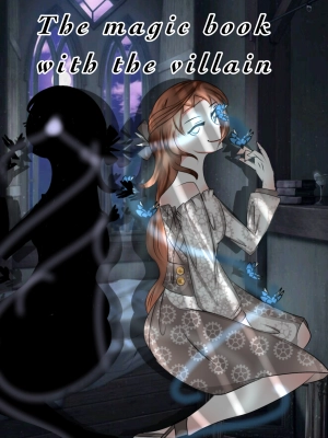 The magic book with the villain
